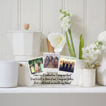 Load image into Gallery viewer, Personalised Best Friend Sister Plaque Keepsake Crystal Photo Block Present Gift PhotoBlock - Unique Prints
