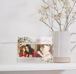 Load image into Gallery viewer, Personalised Christmas Ornament | Custom Photo Frame | Family Gift PhotoBlock - Unique Prints
