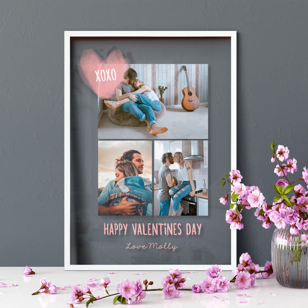 Custom Photo Frame, Valentine's Day Gift