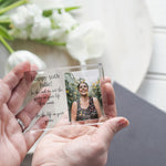 Load image into Gallery viewer, Personalized 50th Birthday Gift For Women | 50th Gift For Woman | 50th Birthday Gift For Mom PhotoBlock - Unique Prints

