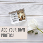 Load image into Gallery viewer, Personalized Anniversary Gift For Wife | Birthday Gift For Husband | Wedding Gift For Wife PhotoBlock - Unique Prints
