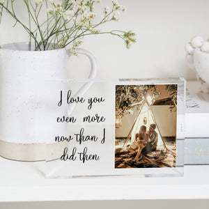 Personalized Anniversary Gift For Wife | Birthday Gift For Husband | Wedding Gift For Wife PhotoBlock - Unique Prints