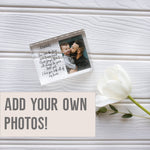 Load image into Gallery viewer, Personalized Gift For Dad From Daughter | Father Birthday Gift From Daughter PhotoBlock - Unique Prints
