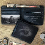 Load image into Gallery viewer, Personalized Wallet, Photo Wallet, Custom Wallet, Custom, Photo Wallet, Photo Engraved Wallet
