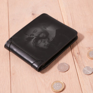 Personalized Wallet, Photo Wallet, Custom Wallet, Custom, Photo Wallet, Photo Engraved Wallet