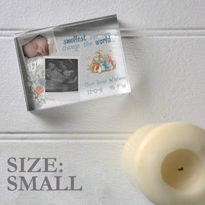 Peter Rabbit Nursery Print | First Birthday Gift | New Baby Photo Frame