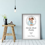 Load image into Gallery viewer, Photo Birthday Gift | Custom Message Gift | Custom Quote Frame
