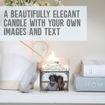 Load image into Gallery viewer, Sisters Quotes Customized Photo Candle Holder | Sis Quotation Gift Ideas | Personalized Votive Glass with Picture | Home Decor Present Candleholder - Unique Prints
