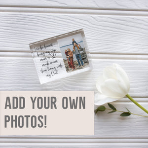 Step Mom Gift | Gifts For Step Mum | Step mother Gift PhotoBlock - Unique Prints