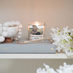 Load image into Gallery viewer, Stepdad Custom Photo Glass Candleholder | Stepfather Thank You Gift Ideas | Personalised Votive Holder with Picture | Father&#39;s Day Present Candleholder - Unique Prints
