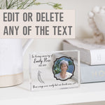 Load image into Gallery viewer, Sympathy Gift Mother, Condolence Gift, Loss of Mother PhotoBlock - Unique Prints
