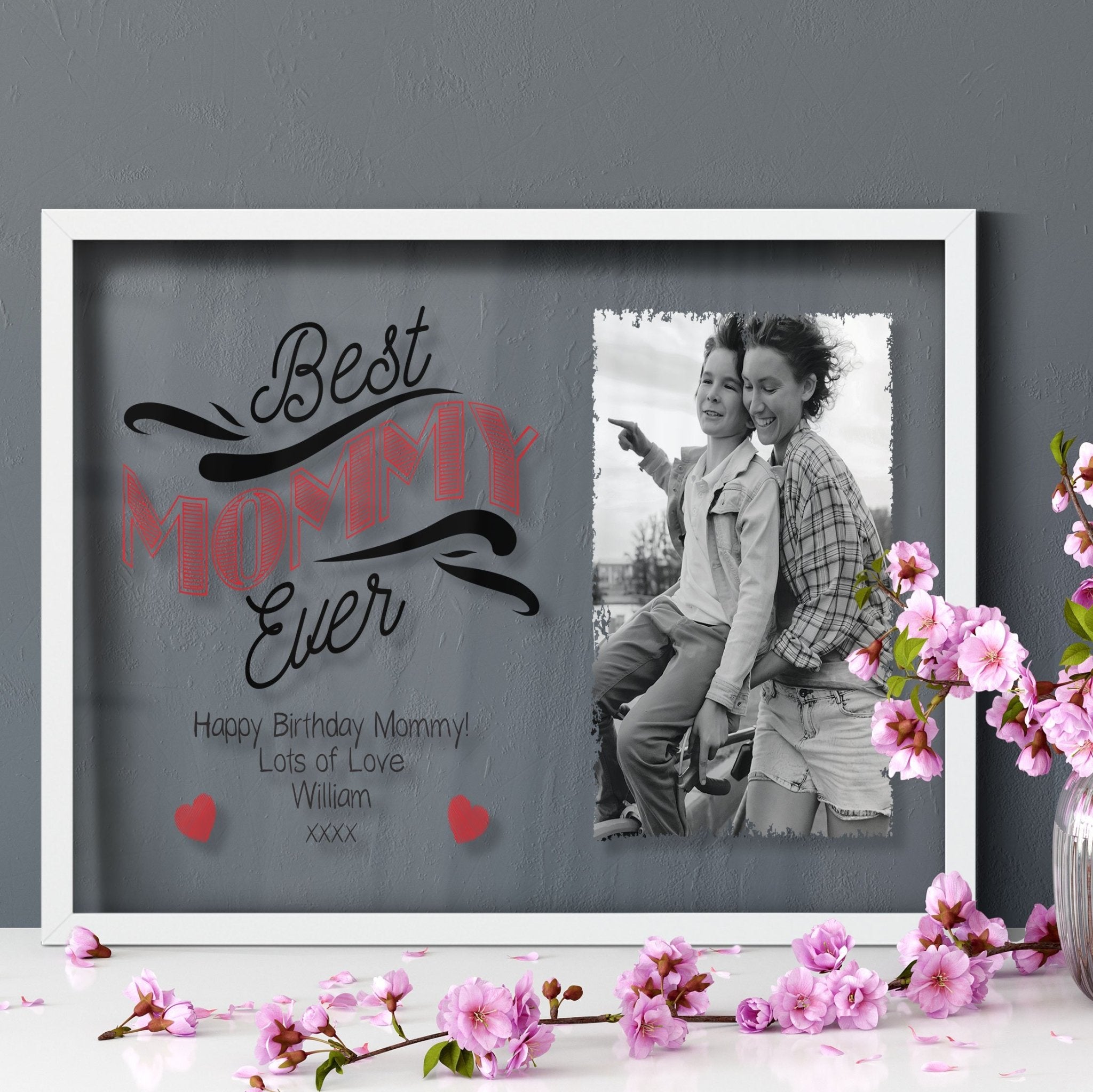 Mom Keepsake Gift | Best Mommy Ever | Frame Decoration