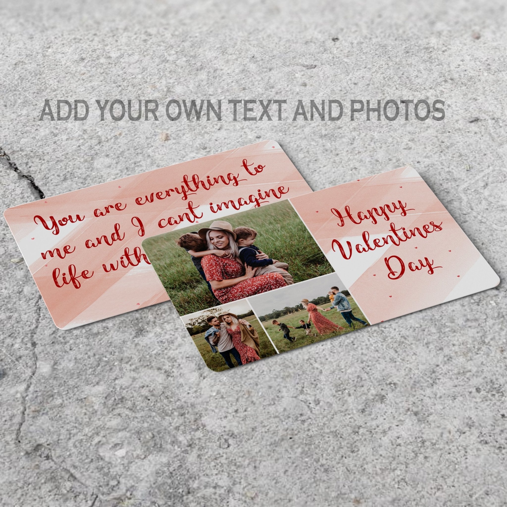 Valentines Wallet Insert For Boyfriend | Valentines Day Card For Him | Valentines Day Gift For Boyfriend