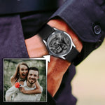 Load image into Gallery viewer, Wedding Gift For Groom | Custom Photo Watch | Keepsake Watch Gift
