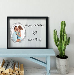 World's Best Daddy | Transparent Photo Frame | First Father's Day
